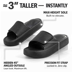 ICONIC Slides — Built For Height (≈3" Lift)
