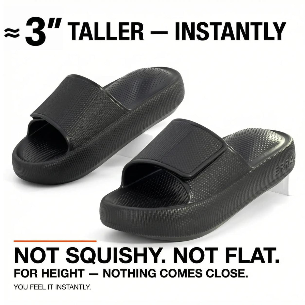 ICONIC Slides — Built For Height (≈3" Lift)